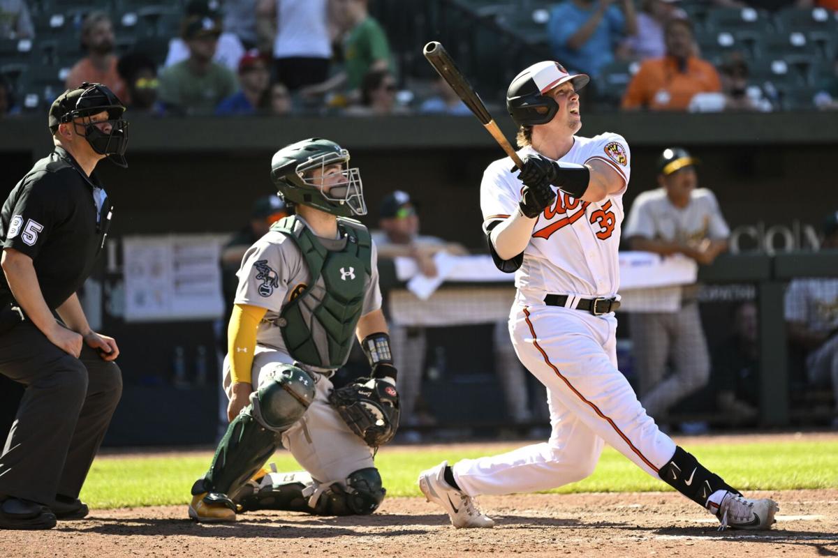 Orioles C Adley Rutschman Hits First MLB Home Run - Fastball