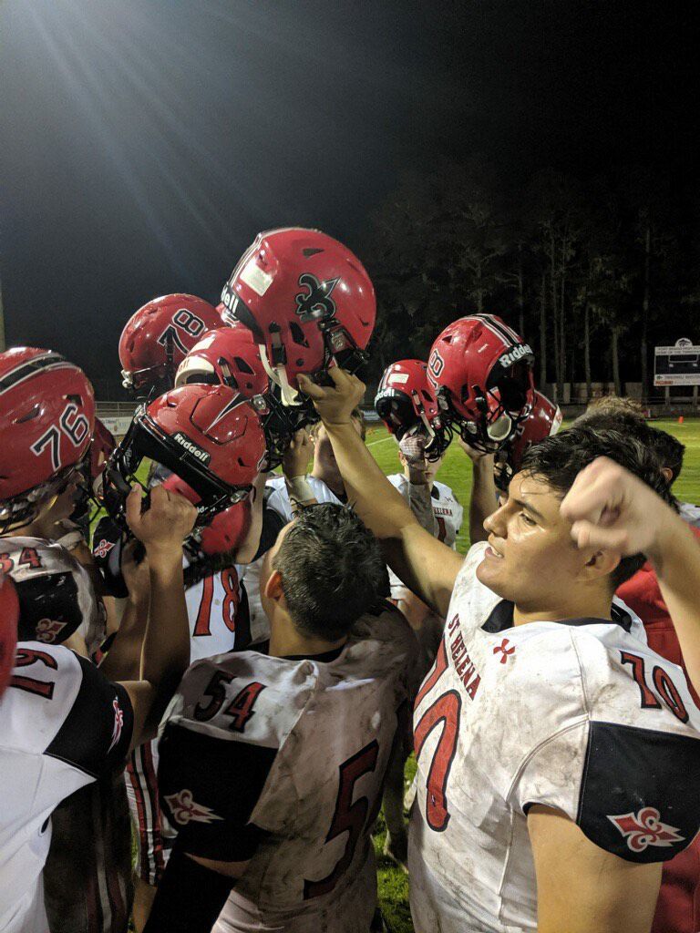 Napa Valley Prep Football St. Helena holds off Fort Bragg, 4028, to