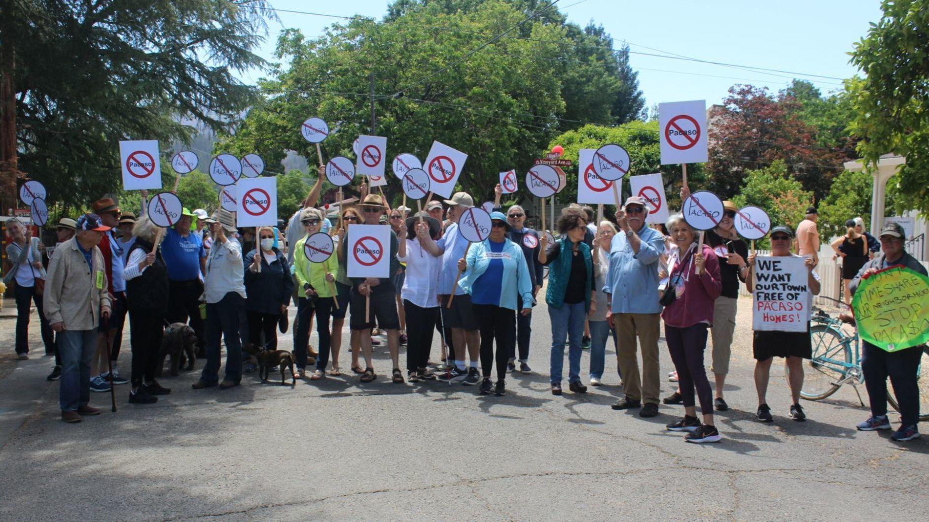 St. Helenans protest Pacaso fractional homeownerships - Vimarsana News