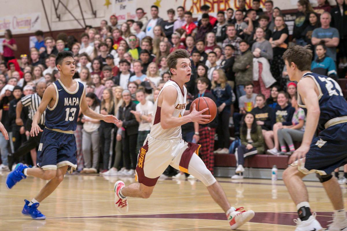 Prep Boys Basketball Napa Comes Back Top Vintage 61 54 For Big