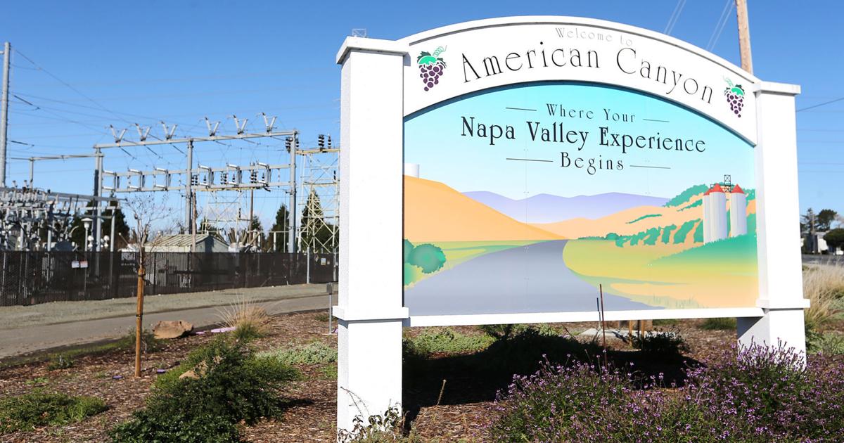 American Canyon wants landscaping between welcome sign and substation | Local News American Canyon wants landscaping between welcome sign and substation | Local News