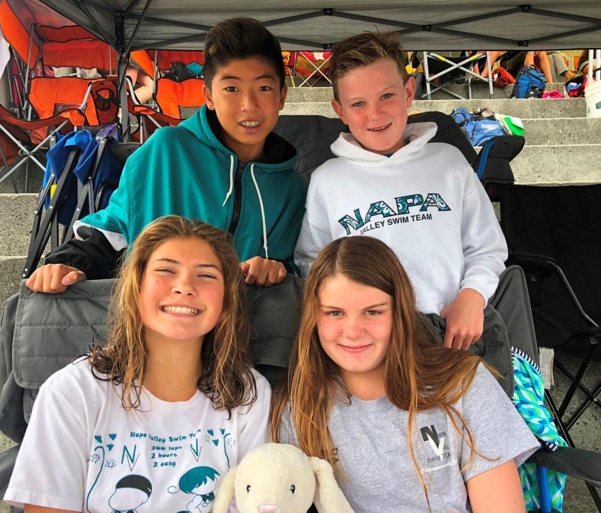 Napa Valley Sports Report Napa Valley Swim Team quartet competes in JO