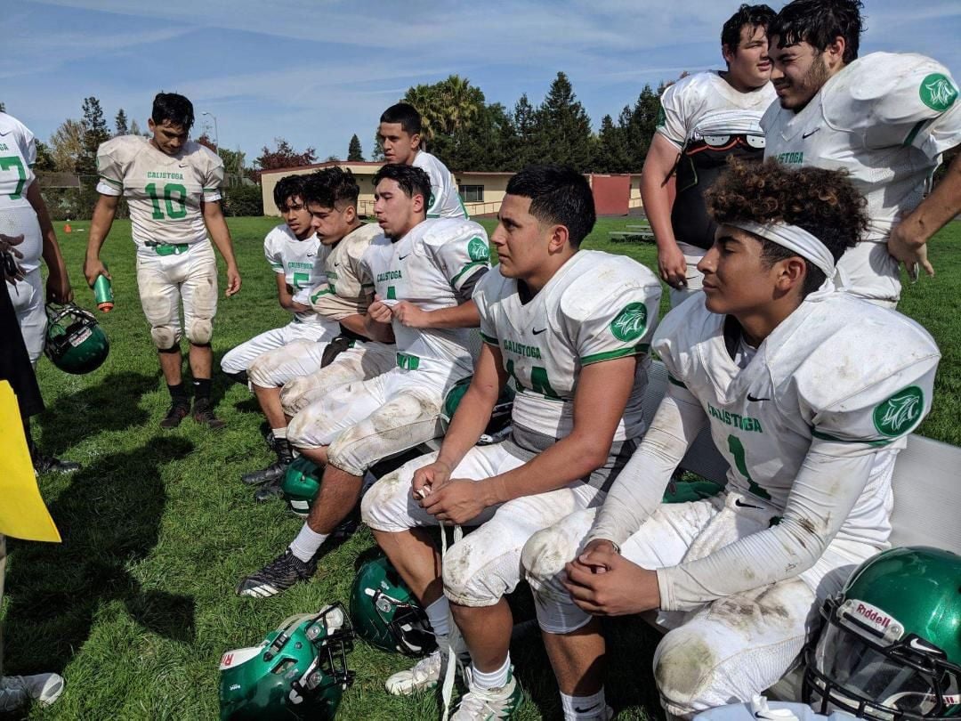 Calistoga football team bounces back by routing Roseland Prep, 56-0