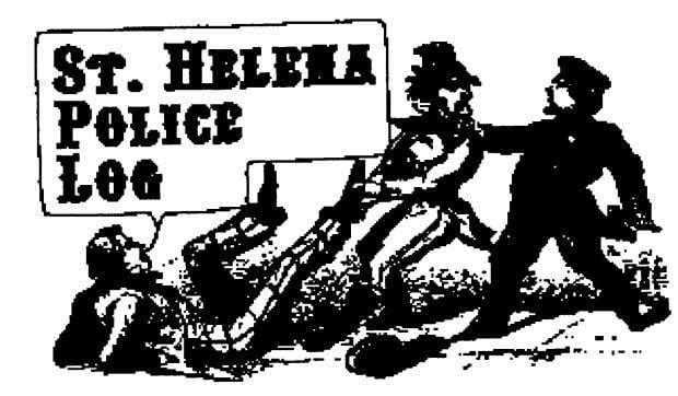 St. Helena Police Logs