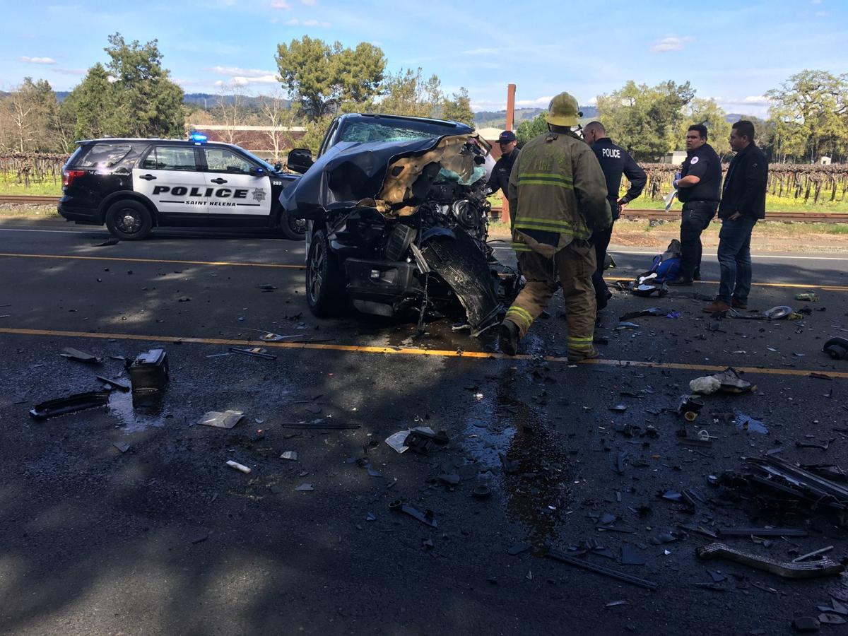Driver hurt, Highway 29 blocked after pickup and semi collide in St. Helena