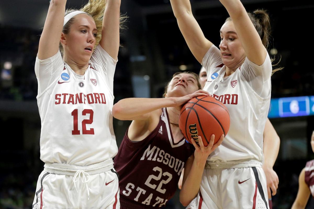 Women S College Basketball Stanford Outlasts Missouri State 55 46