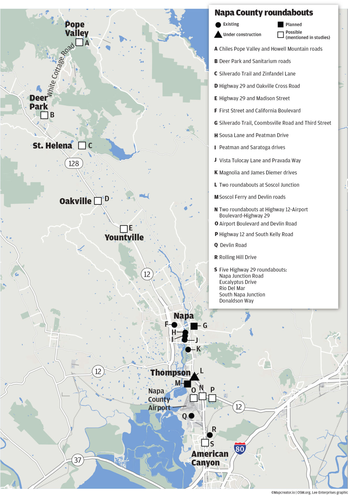 Napa County seeing a roundabout growth spurt | News | napavalleyregister.com