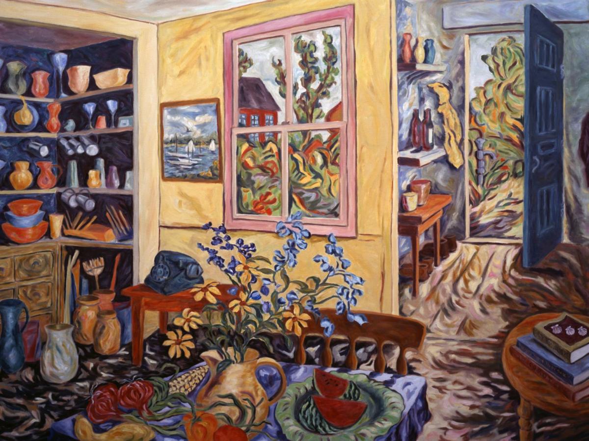 Helen Berggruen's "Coming Home" art works