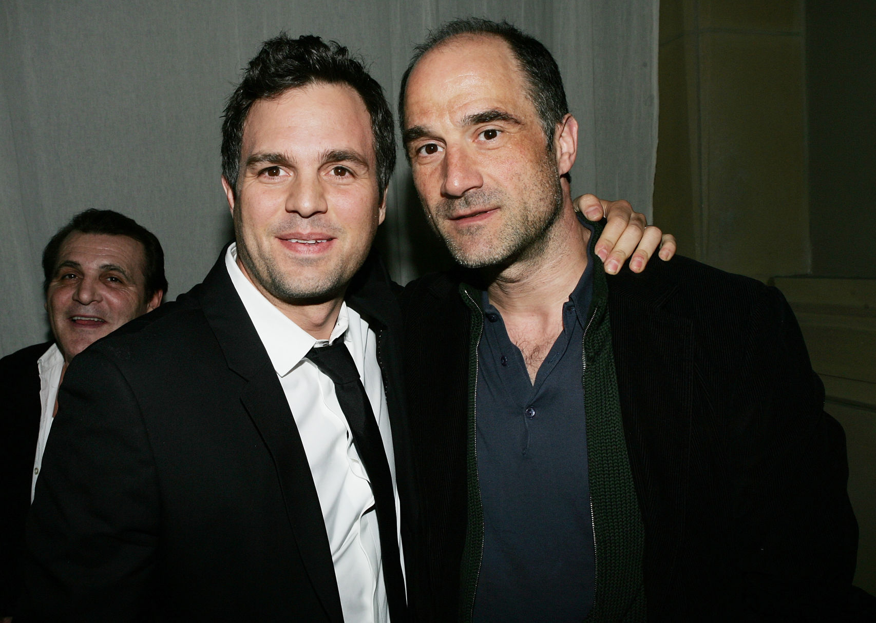 From left Actors Mark Ruffalo and Elias Koteas attend the