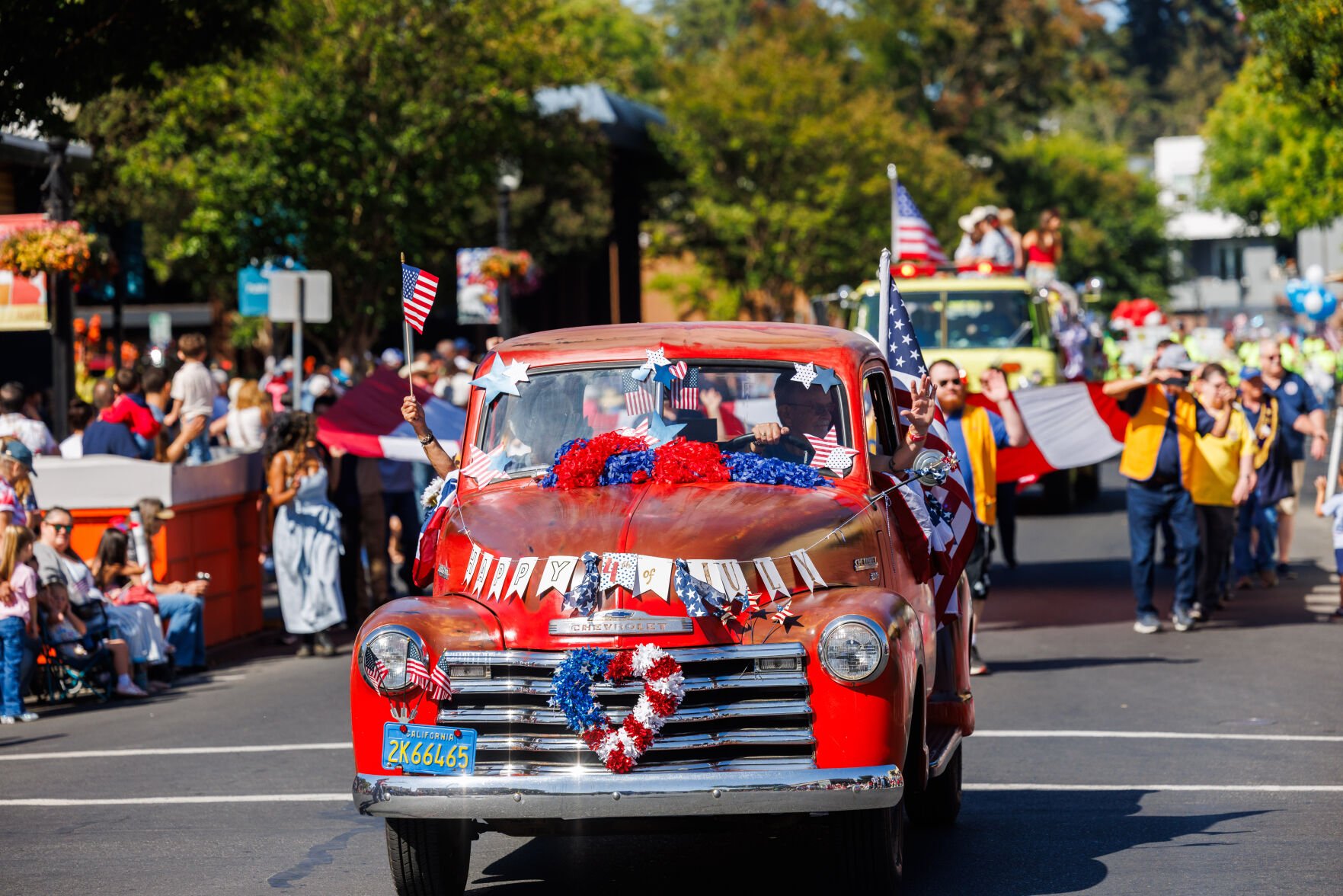 4th of july parade in napa