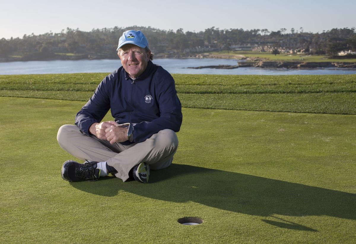 Boyns' own golf success helps him as a Pebble Beach caddie Sports