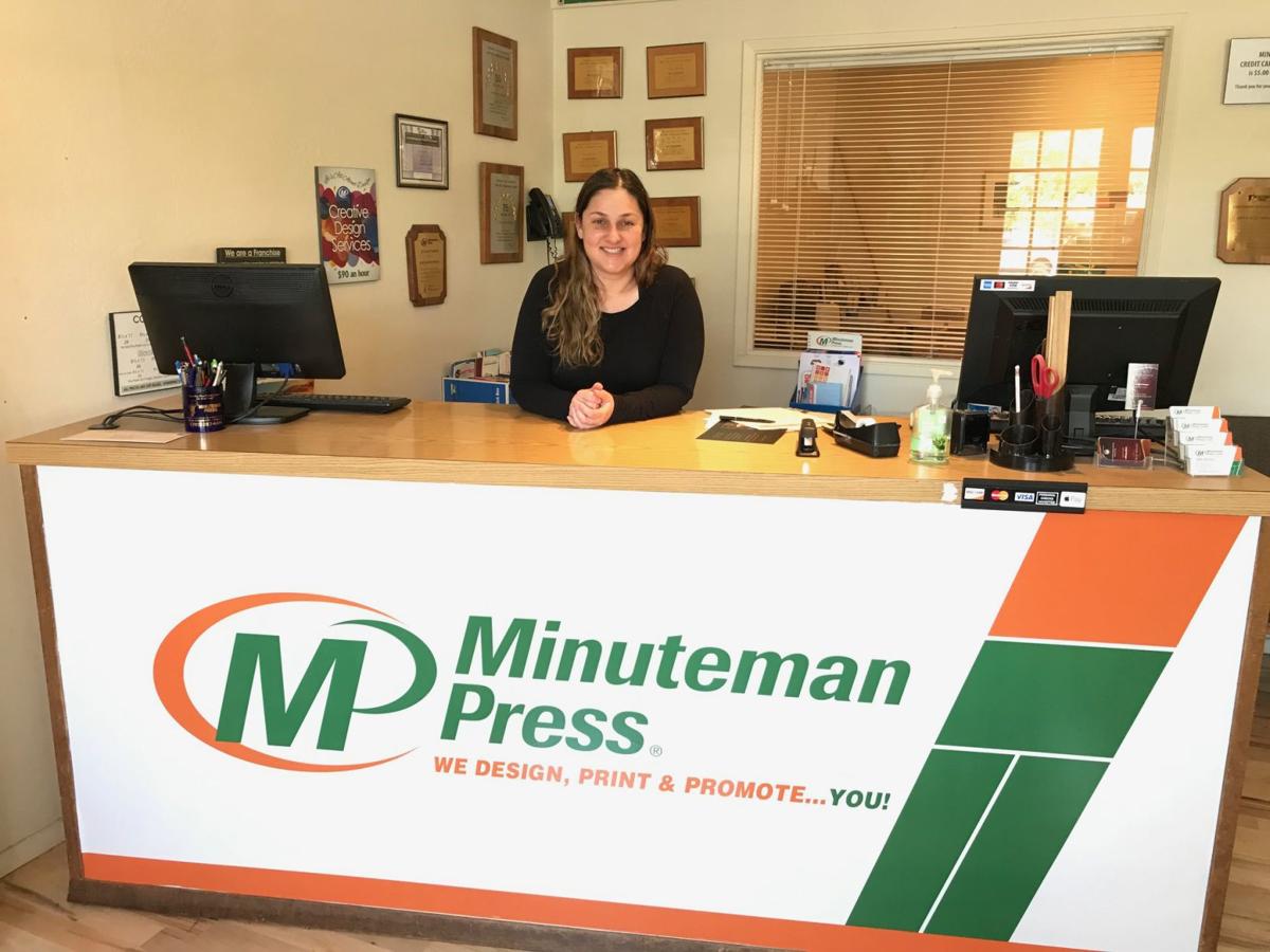 Leigh Krieger, owner of Napa's Minuteman Press