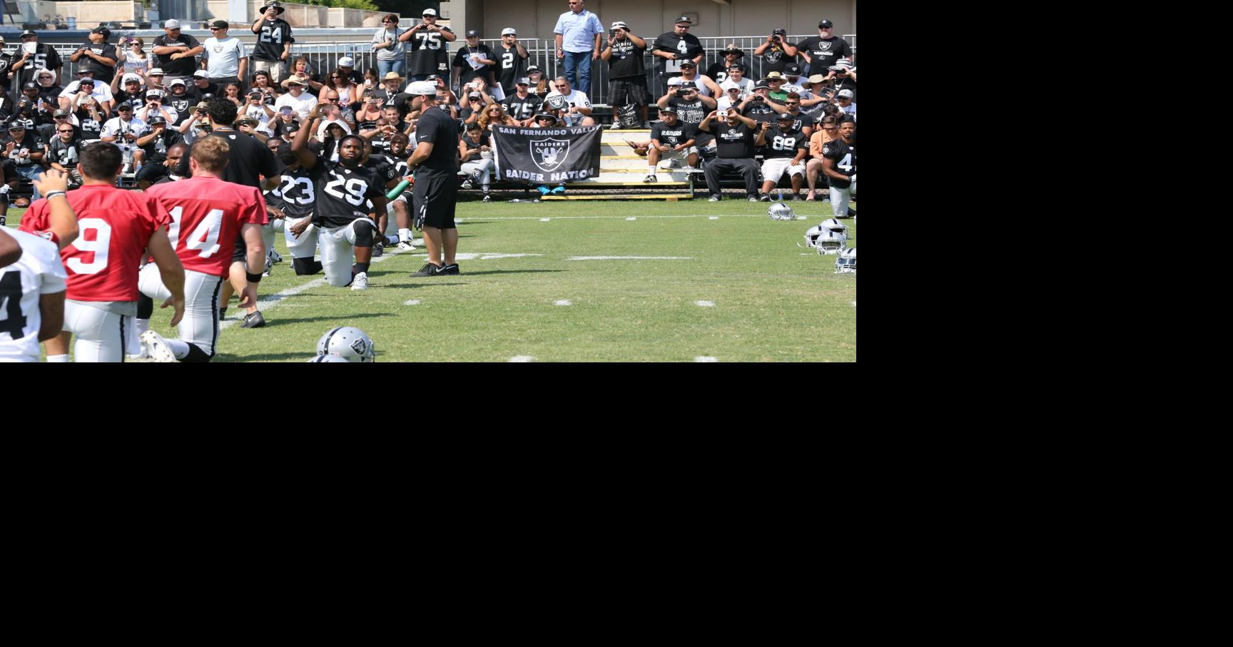 Raiders hold Tent or Treat event for local youth