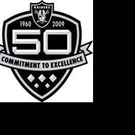 Raiders unveil anniversary logo Professional