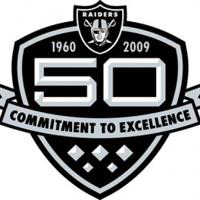 Raiders unveil anniversary logo Professional