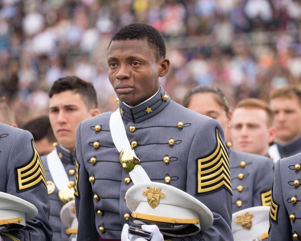 'American Dream' photo from West Point graduation highlights cadet from