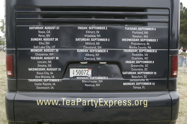 Tea Party Express Bus Tour