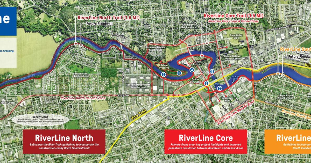 Napa showcases ambitious RiverLine trail project | News ...