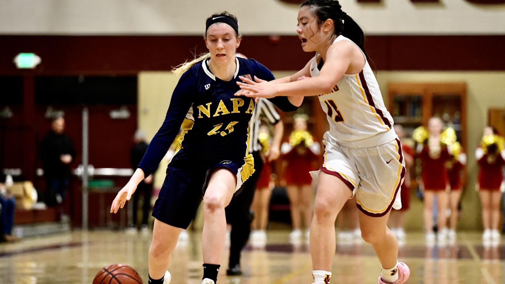 Prep Girls Basketball Napa Pulls Away In 2nd Half To Defeat
