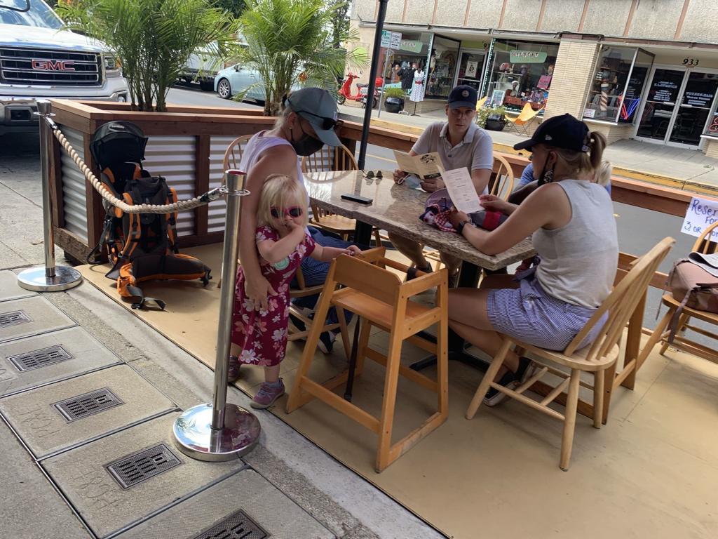 more parklets approved for downtown calistoga business napavalleyregister com