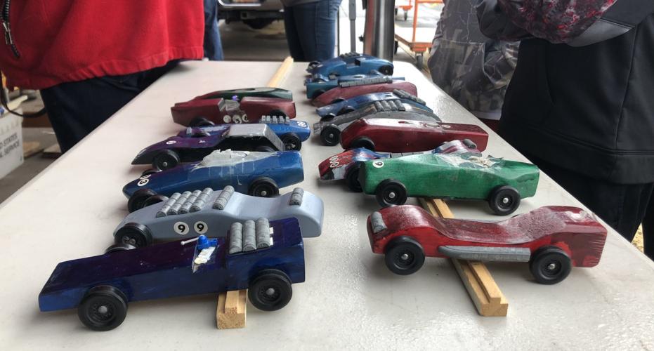 My 7 y/o won his Pinewood Derby (and I didn't build the car for