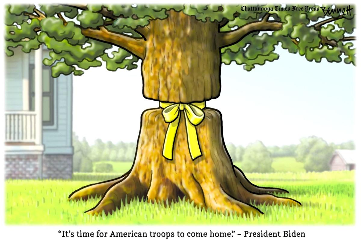 Clay Bennett editorial cartoon