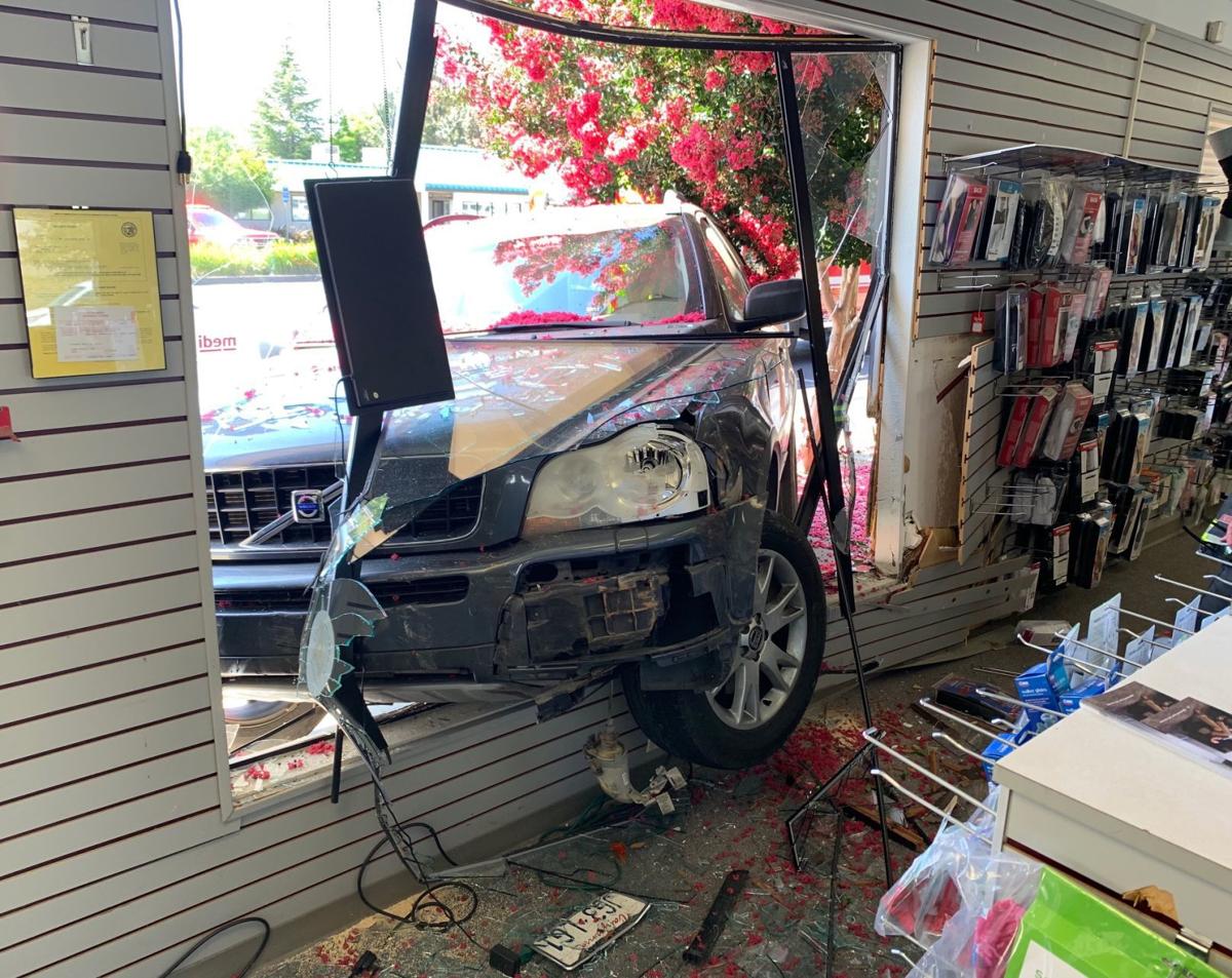 Car plows through window of north Napa medical supply store