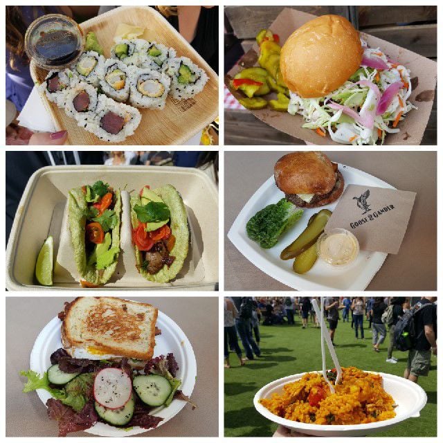 Went to BottleRock for the music, stayed for the food