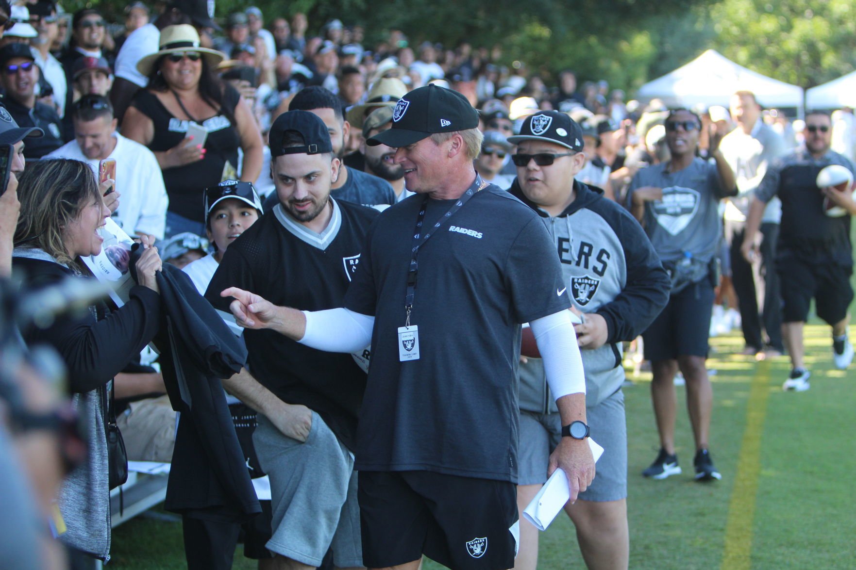 Oakland Raiders Training Camp: Lesser Known Talents Show Skills On Day ...