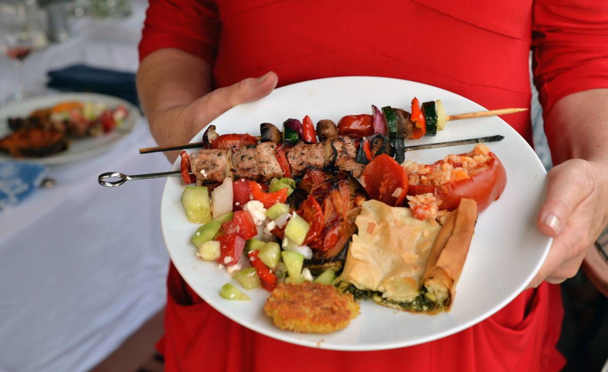 Food from Tiny Greek Islands