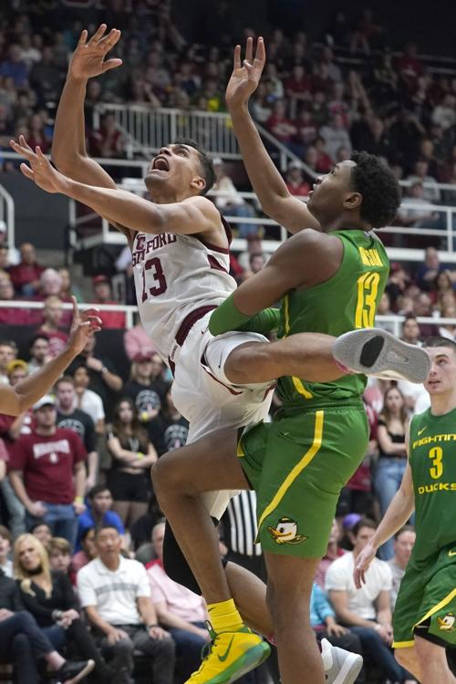 Men S College Basketball Stanford Stuns Oregon Cal Edges Oregon