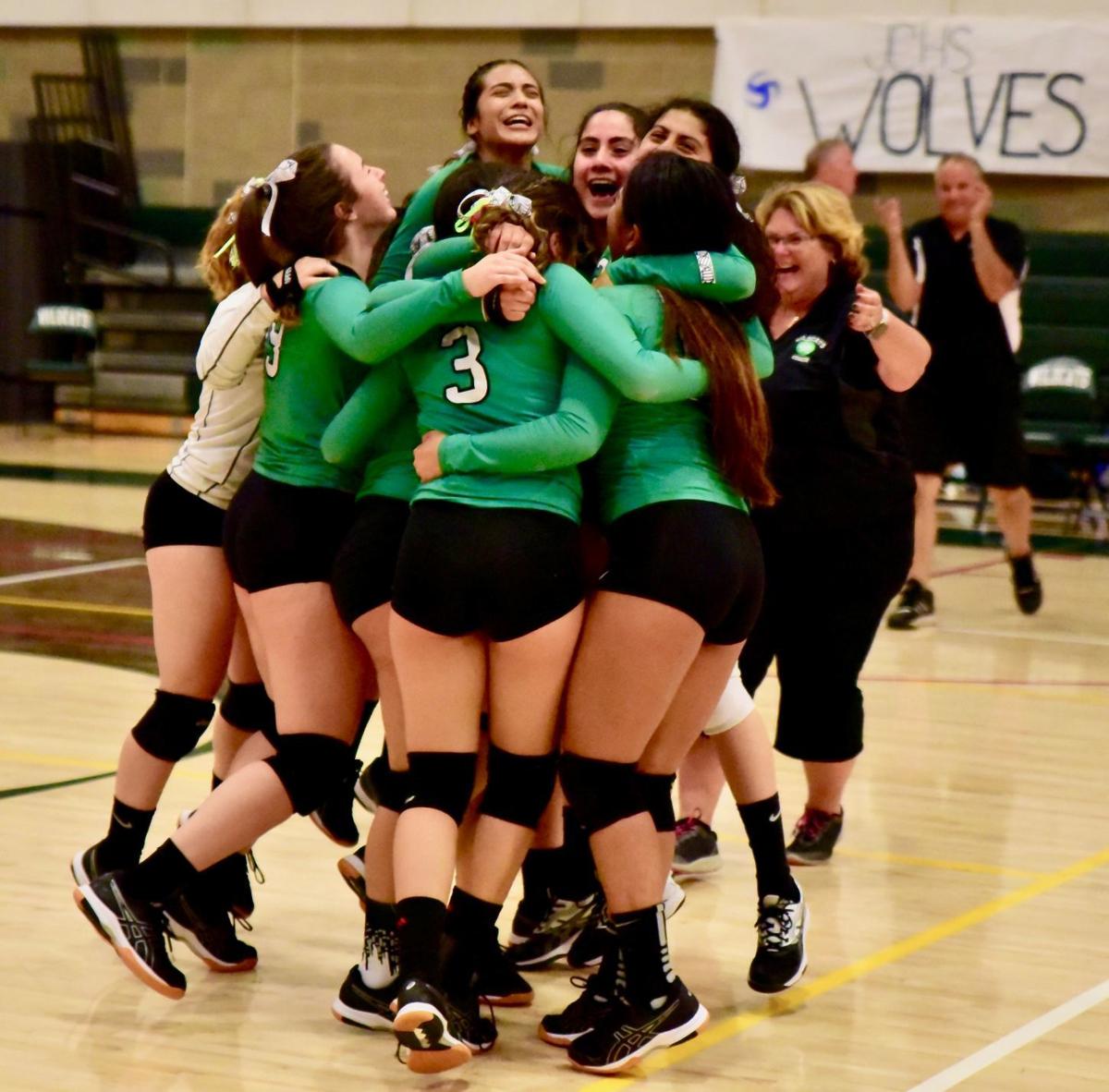 Calistoga High volleyball