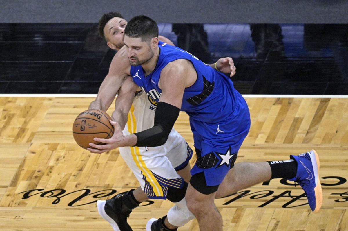 Warriors Magic Basketball