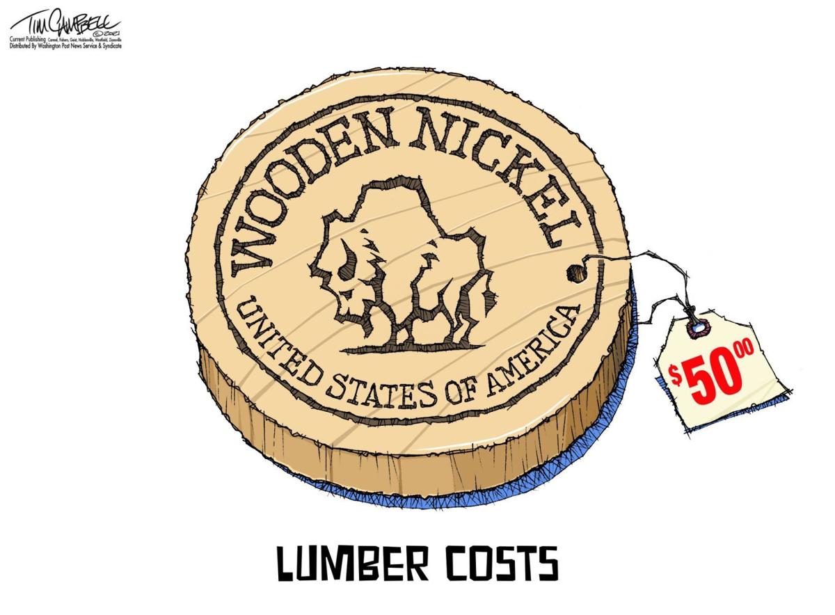 Tim Campbell editorial cartoon