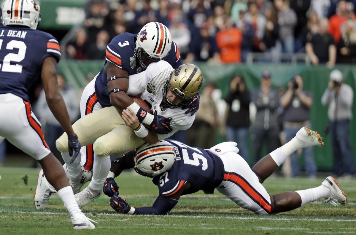 Stidham Auburn Throttle Purdue In Music City Bowl 63 14