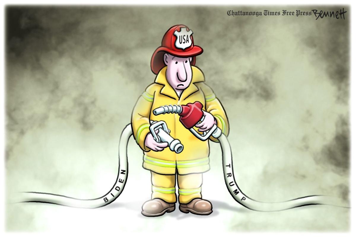 Clay Bennett editorial cartoon