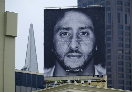 Nike Joins Political Controversy on Kneeling, with Kaepernick – The Knight  News