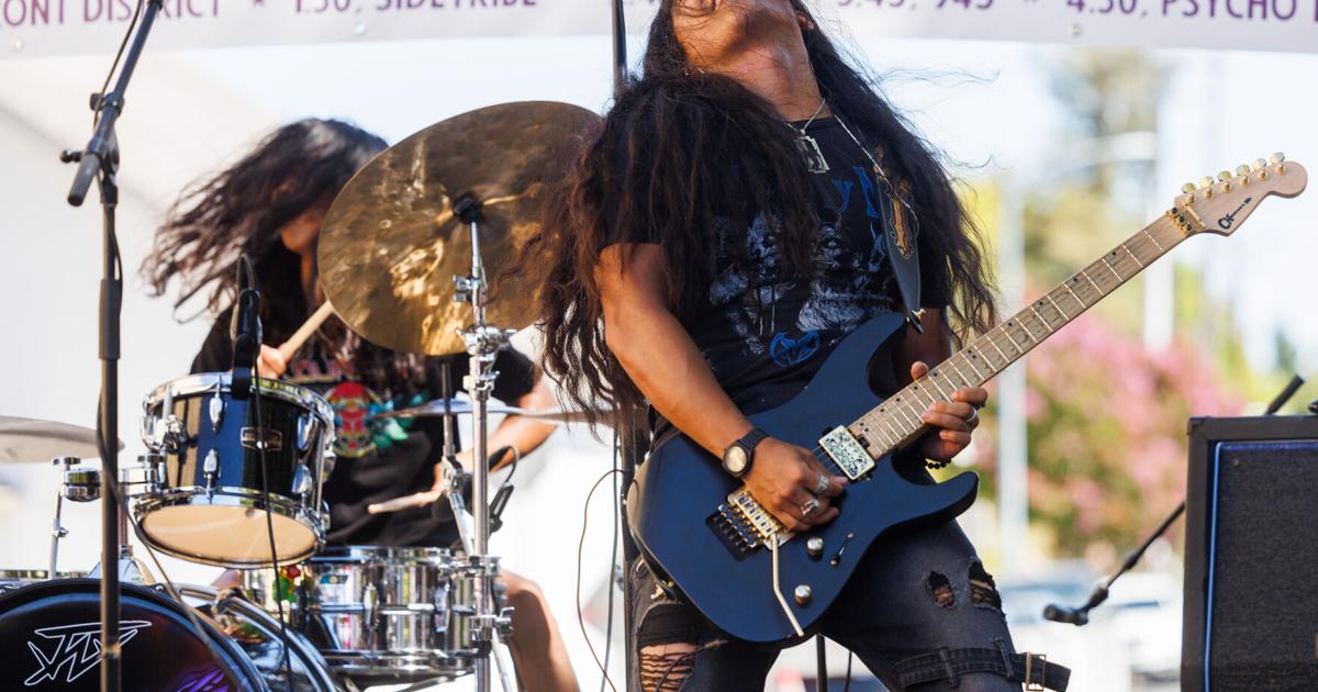 The third annual SOFI Battle of the Bands in downtown Napa