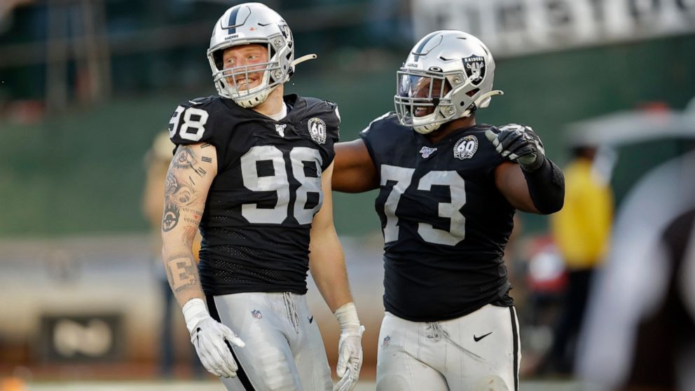 Maxx Crosby the lone Raider putting together an NFL Defensive Player of The  Year campaign