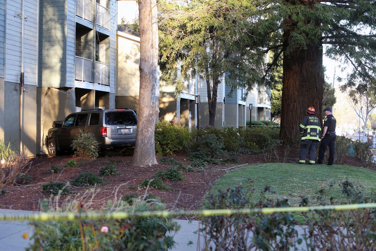 Vehicle crashes into Napa senior home