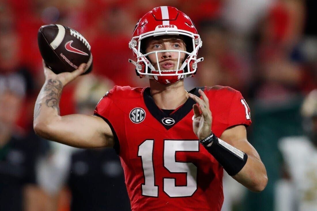 Georgia Bulldogs NCAA Vintage Georgia Football Team Jersey