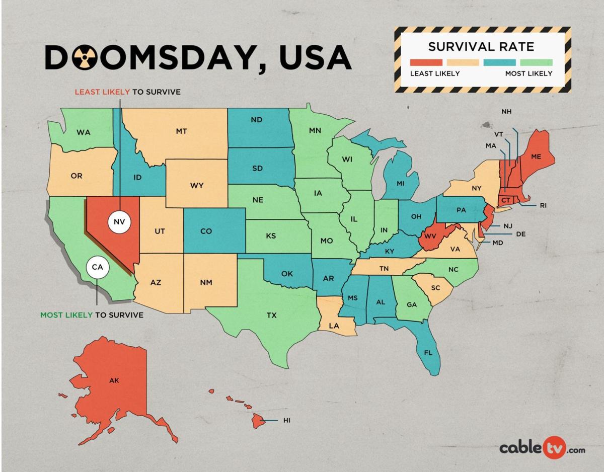 Las Vegas among best places in America to survive a zombie apocalypse