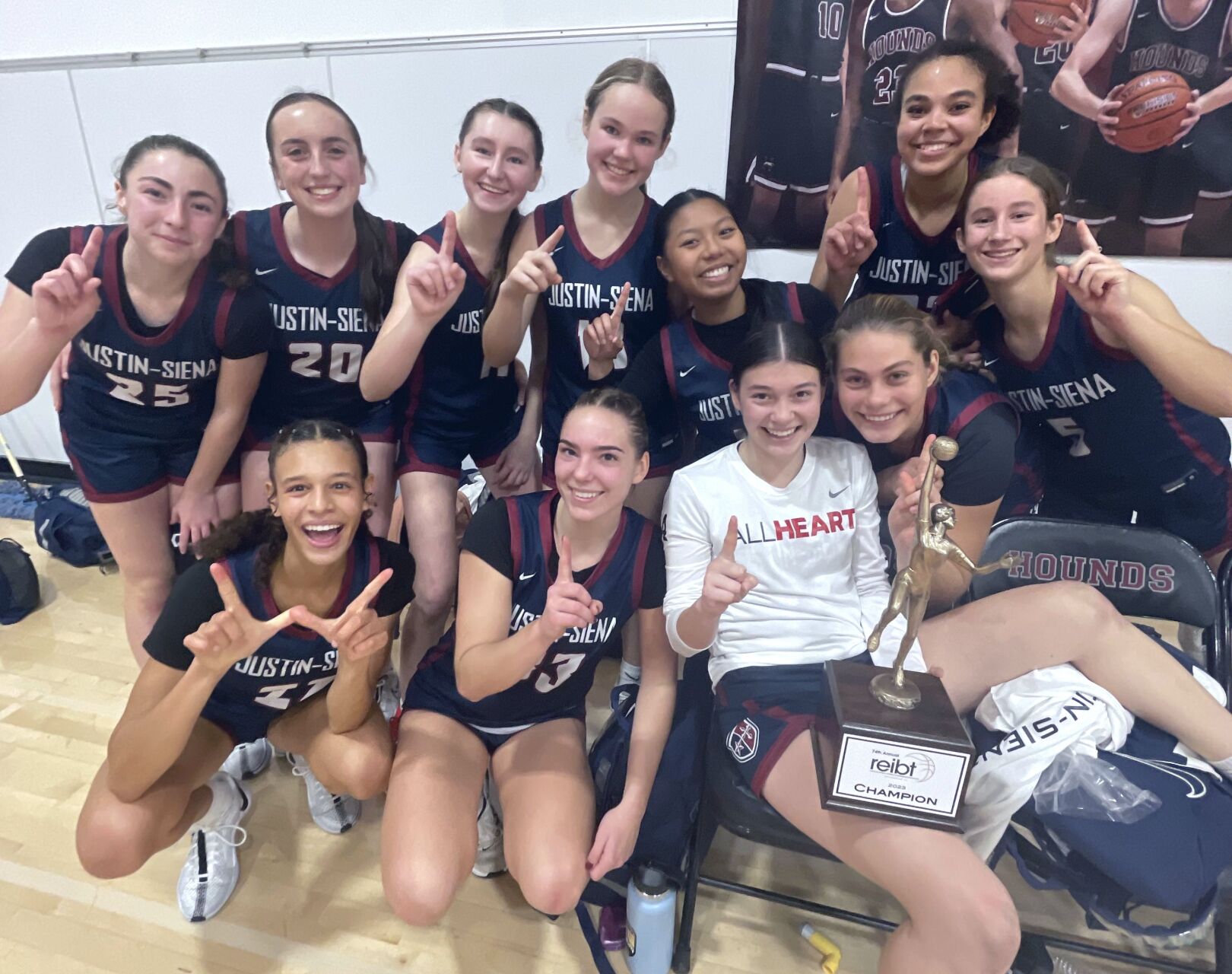 Justin-Siena Girls Basketball Team Wins 74th Annual Redwood Empire Invitational Championship Game