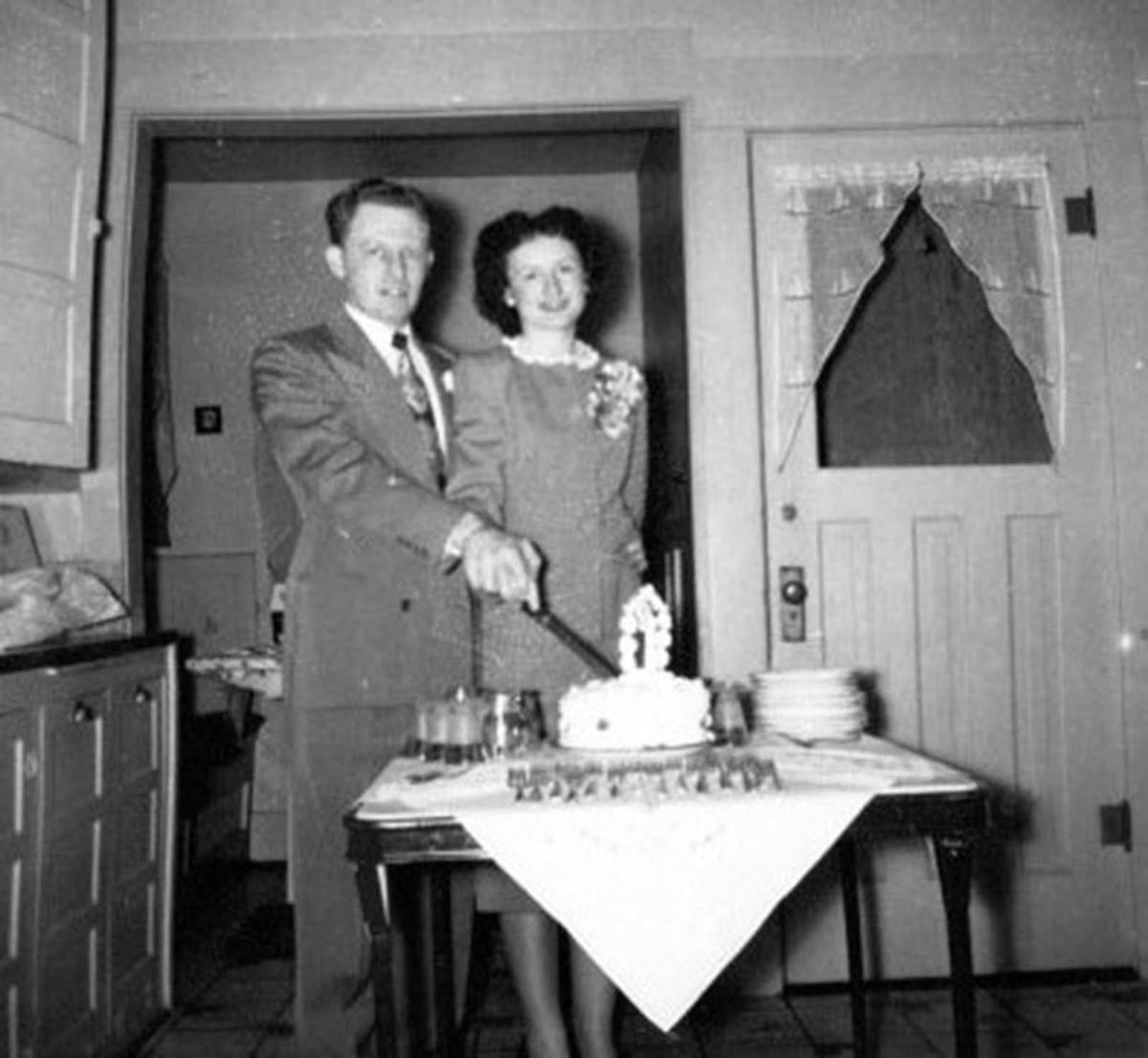 Gene and Nona Grime celebrate 70th wedding aniiversary