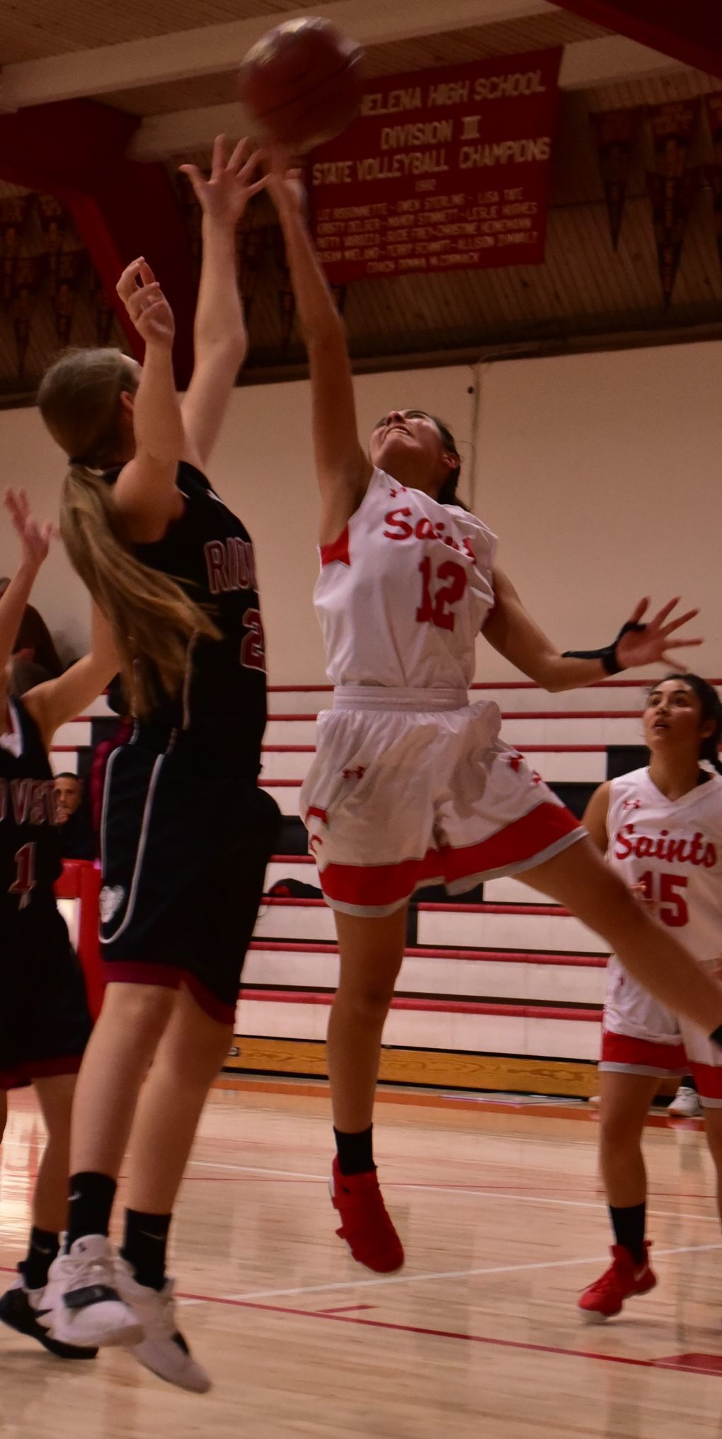 St. Helena girls basketball drops first game of Lady Saints