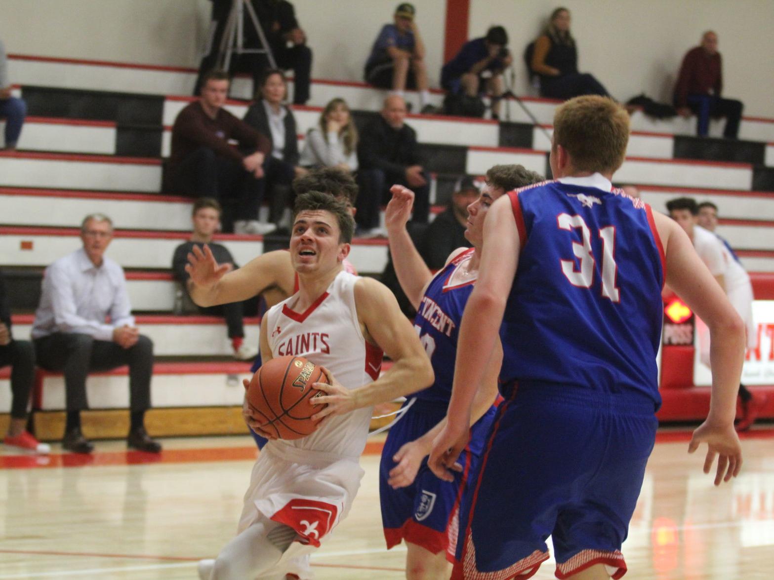 St Helena Boys Basketball Tops St Vincent 65 44 In Season Opener Sports Napavalleyregister Com