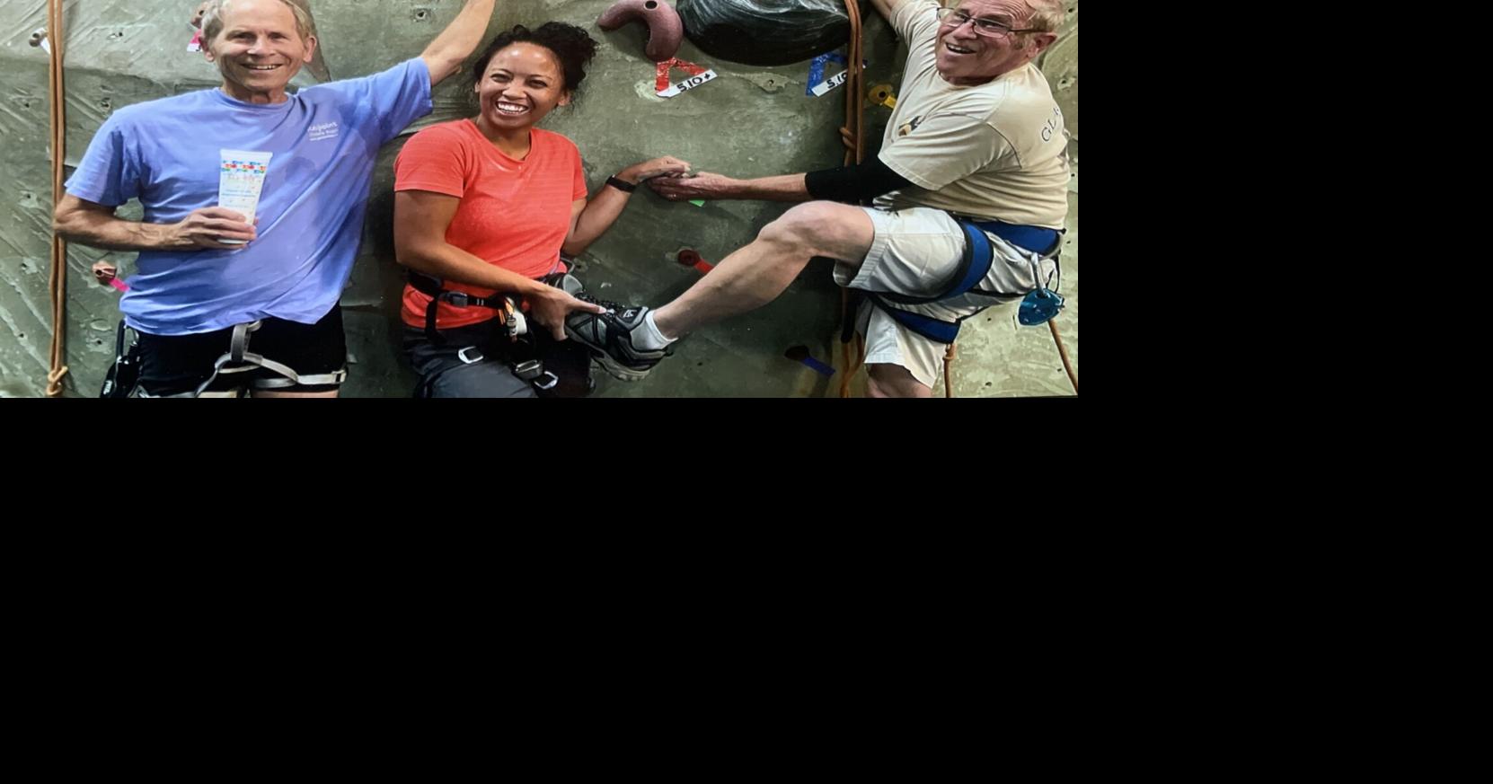 Rock Climbing Napa’s Schaffer, twin are way over the hill