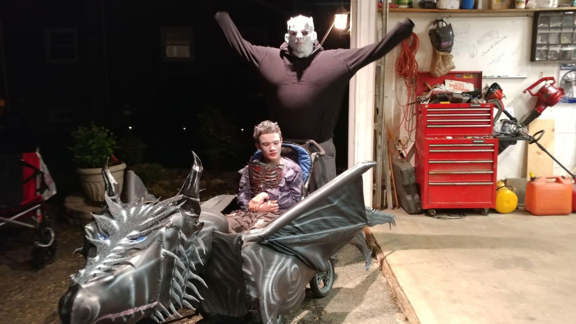 Dad Makes Epic Halloween Costumes For Son With Cerebral Palsy Lifestyles Napavalleyregister Com