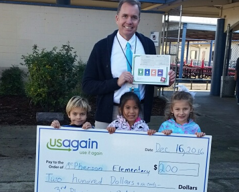 McPherson Elementary wins $200 cash prize for recycling textiles ...