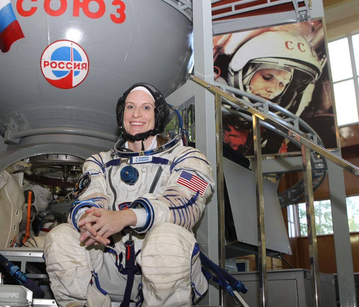 Kate Rubins prepares for space station mission